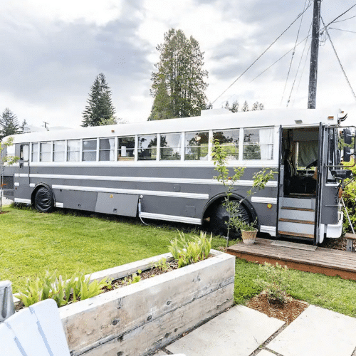 Why not start with a double decker bus?