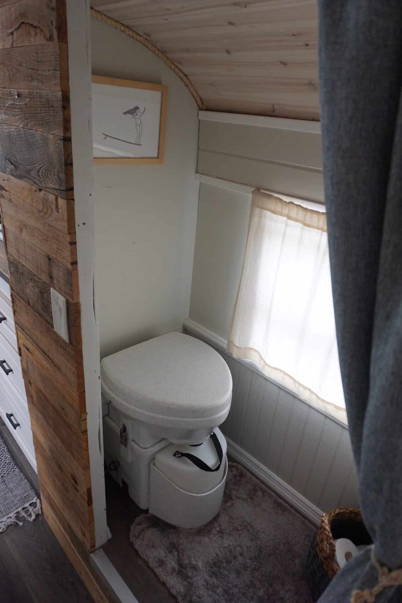 Where do you get water to run the washer, shower, etc.? What about water pressure?