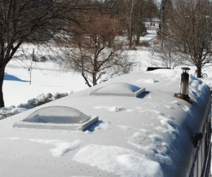 Why isnt the water tank underneath the bus? Theres so much storage under there.