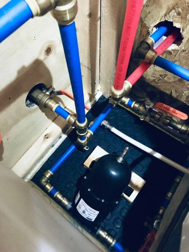 What about the water pipes? How do you keep water and pipes from freezing?