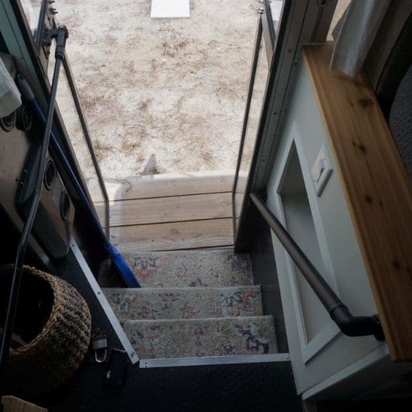 Why would you build a bus and not remove the bus windows?