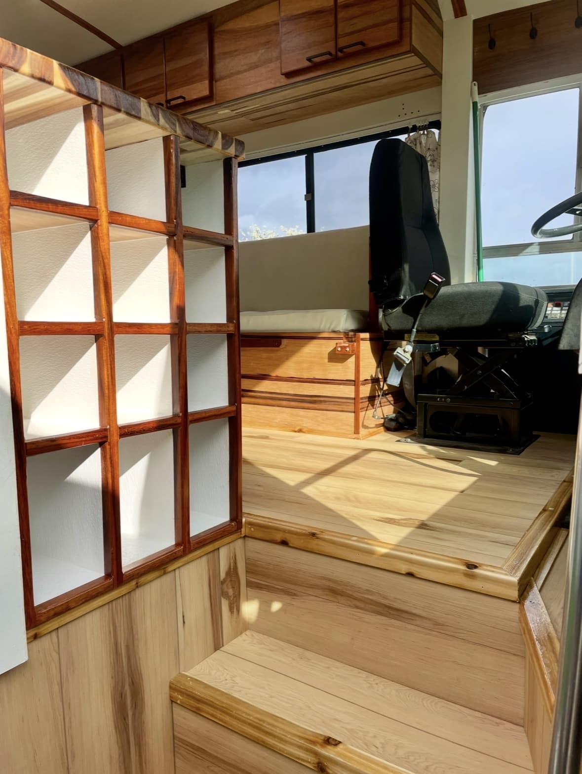 I just started living in well a bus but how do i get energy?