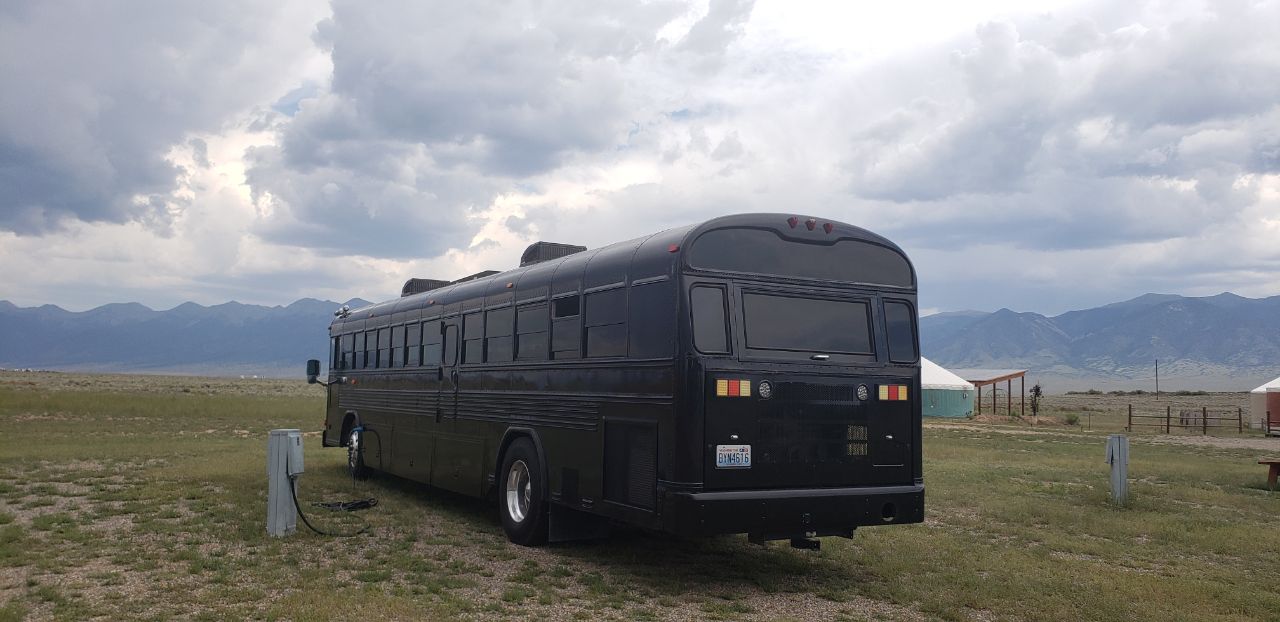 How do you make sure your bus isnt stolen?