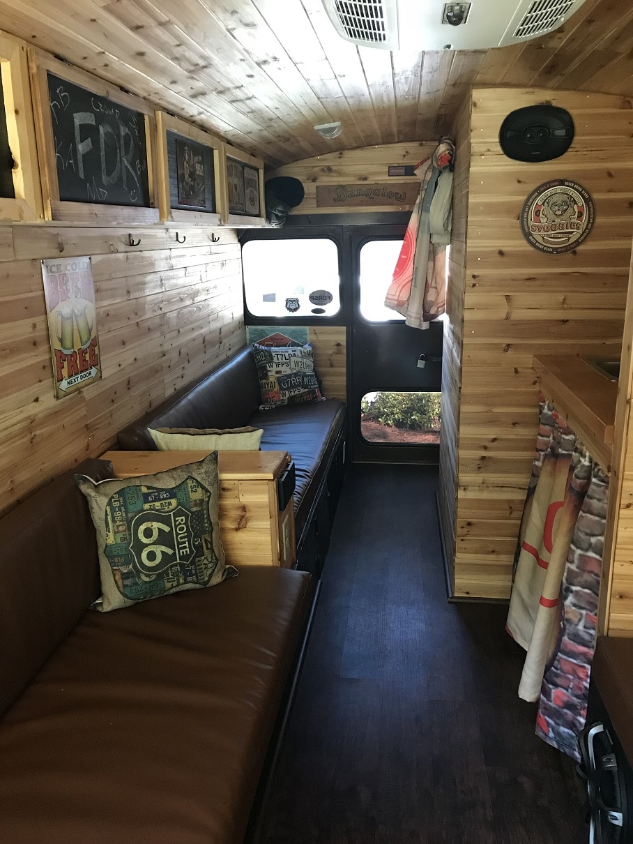 What size bus is best for one person?