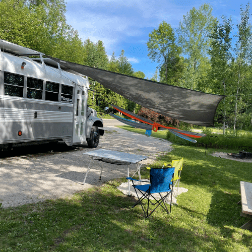 I bought a school bus and now I dont know where to park it. My HOA wont let me park it in my drivewa